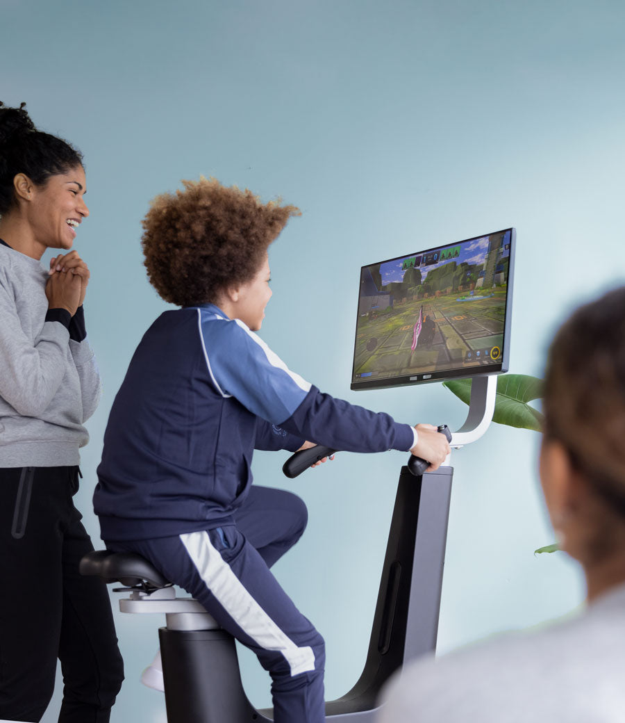 Whether you grew up with Pacman or Roblox, this is the bike for you. PlayPulse ONE is highly adjustable, so the whole family can join in. Customized games, streaming services, and traditional workouts means there’s a little something for everyone.